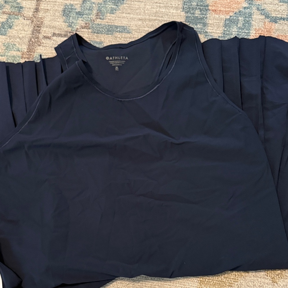 Athleta match point dress pleated
